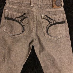 Chams Youth Boy Gray/Silver Jeans